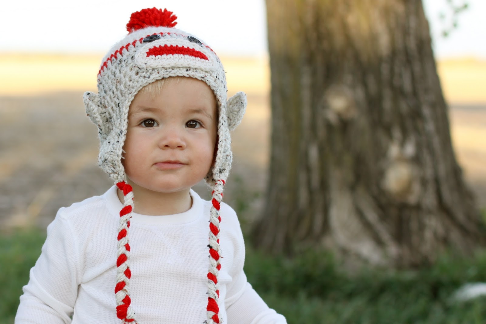 giveaway week {sock monkey hat} » The Macs