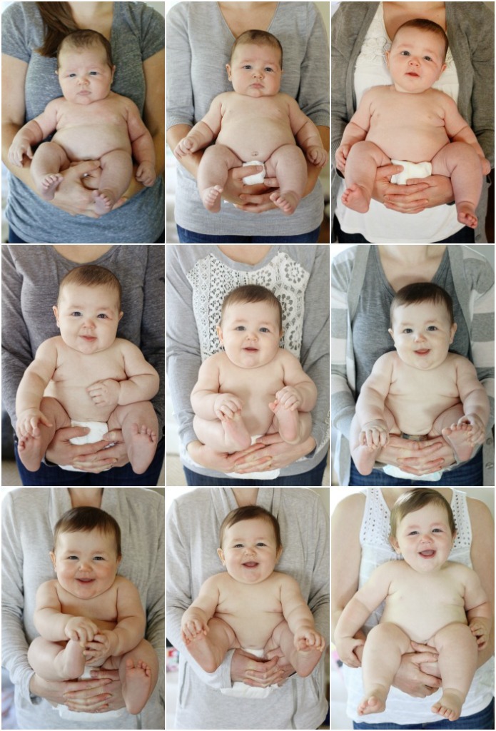 Jake 9 month collage